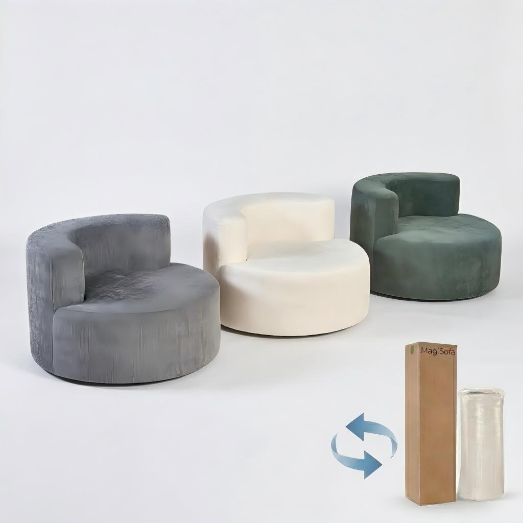 Sofa vacuum compression packing